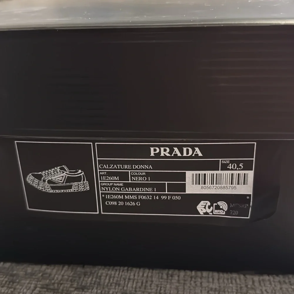 Prada platform lug sole sneakers - Picture 10 of 10